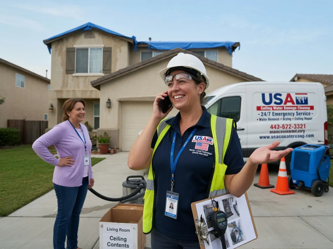 Ceiling Water Damage Restoration Porum, OK FAQs
